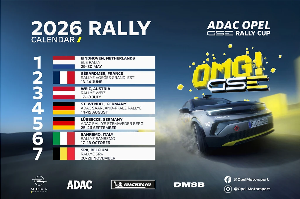 ADAC Opel GSE Rally Cup 2026